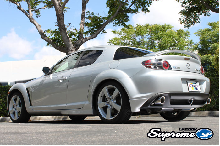 GReddy Supreme - SP Exhaust Mazda RX8 2003-08 – EXOTICSPEED INC.